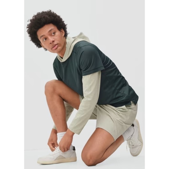 EVERLANE Men's The Sport Tee in Evergreen XXL - Picture 4 of 10